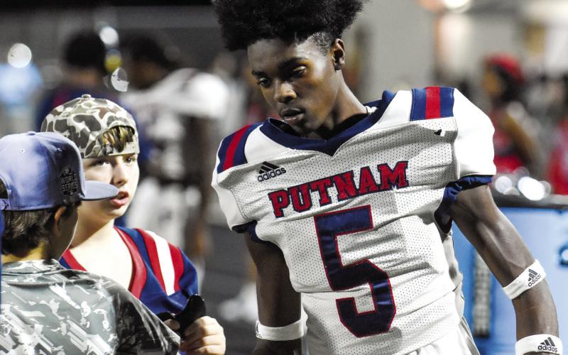 Kavar Andrews (5) recently committed to Columbus State University. LANCE McCURLEY/Staff