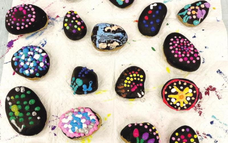 Rock painting camp develops artistic and critical-thinking skills