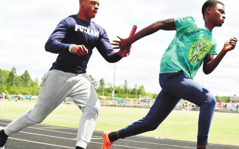 Three of Putnam County’s relay teams qualified for state. ARELLA CASH/Staff