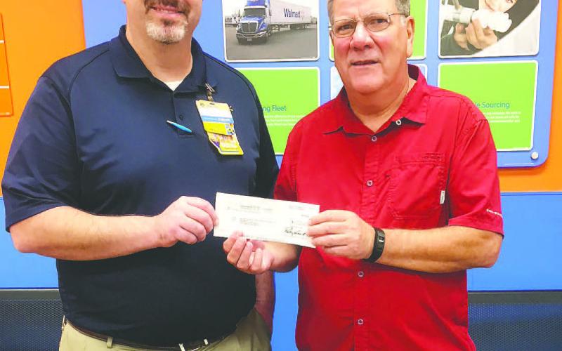 Walmart donates to Greene County Christmas Stocking Fund