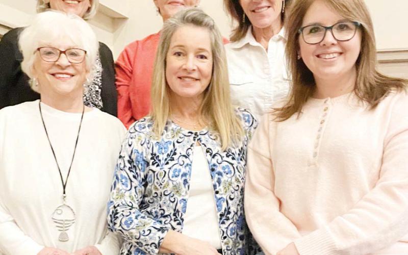 L-R back row: Suzanne Vest, Robin Cassidy, and Diane Shinneman and in the front row (l-r): Sandy Young, Kathy Wardlaw, and Valerie Padgett. CONTRIBUTED