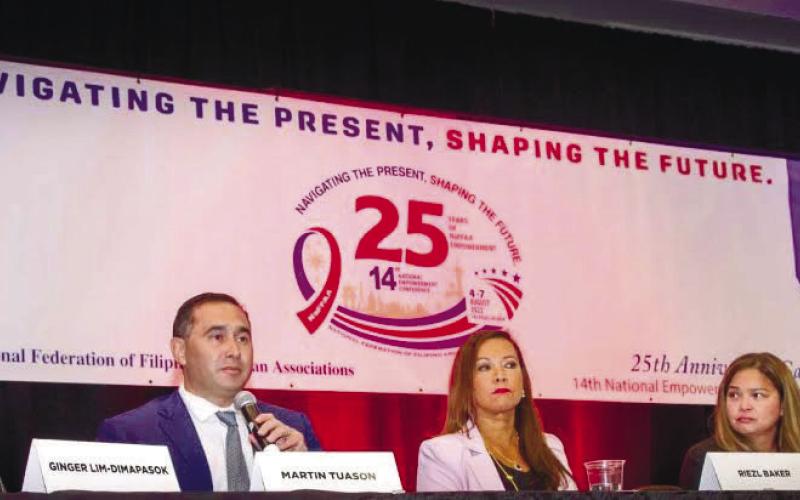 Speakers of the 14th National Empowerment Conference of the National Federation of Filipino American Association, the largest non-partisan, non-profit organization of Filipino American institutions, businesses and individuals. CONTRIBUTED