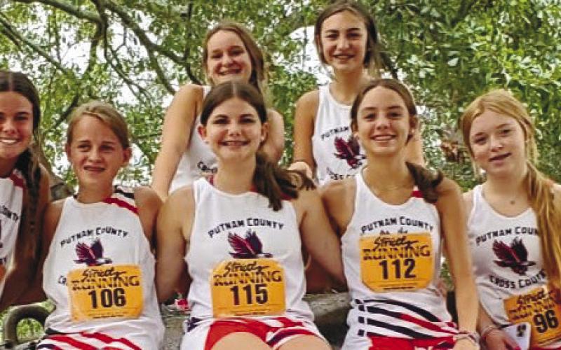 The Putnam girls placed three runners in the top 20. CONTRIBUTED