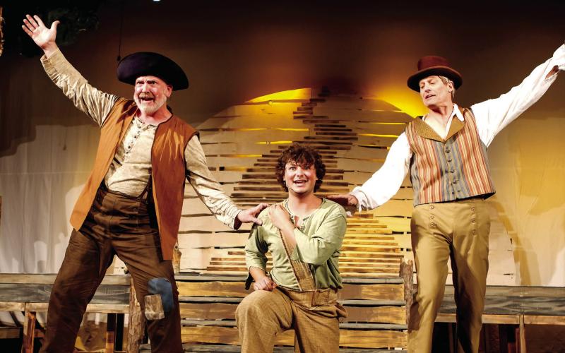 “Big River” featured a great cast, including Steve Pond as The Duke; Tyler Stella as Huck and Drace Langford as The King.