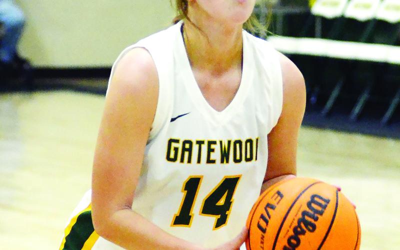 Lady Gators head coach Jordan Walters said that sophomore player Kendall Ward has been playing some “valuable minutes” for the team in recent games. IAN TOCHER/ Staff