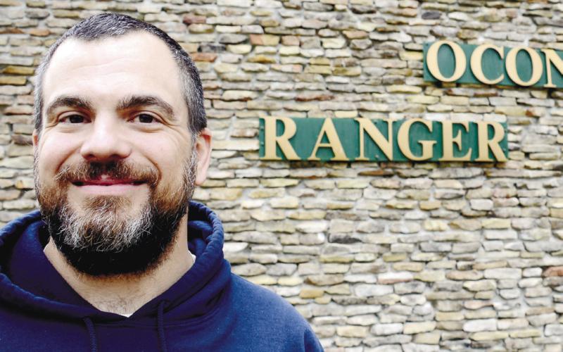 Oconee National Forest archeologist Andrew Wells is stationed at the Oconee Ranger Station near Rock Eagle. IAN TOCHER/Staff
