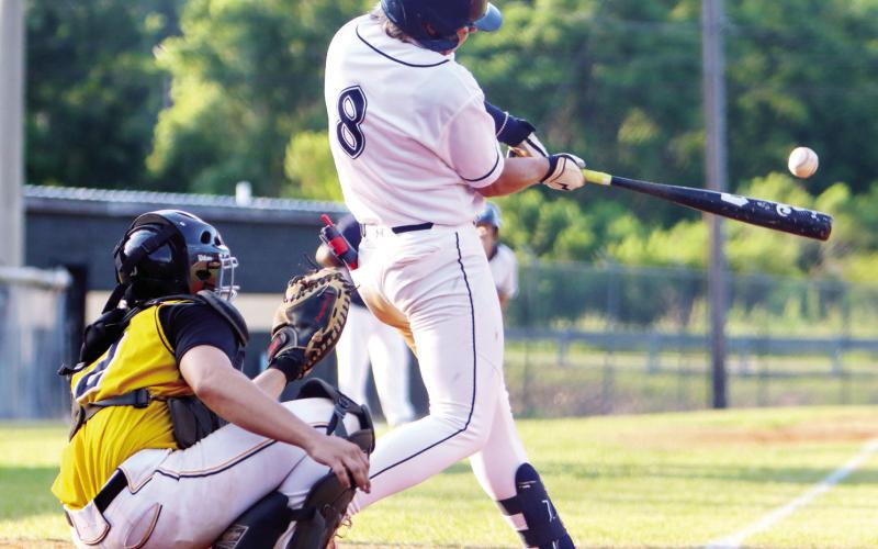 Sophomore Branan Griffin (8) earned second-team honors. LANCE McCURLEY/Staff