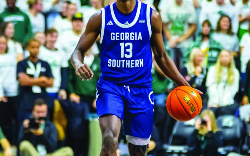 Former Putnam County basketball star Eren Banks played the past two seasons at Georgia Southern University in Statesboro. CONTRIBUTED