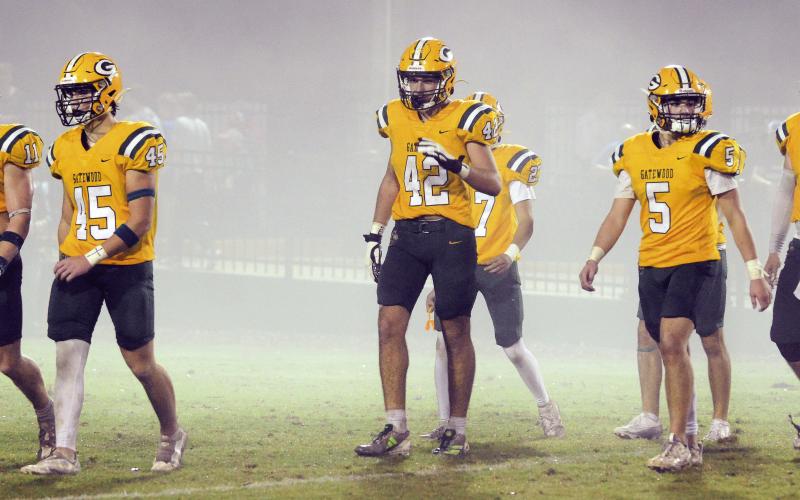 The Gators defense stood tall to allow the offense to get to work late in the win over Trinity Christian. IAN TOCHER/Staff
