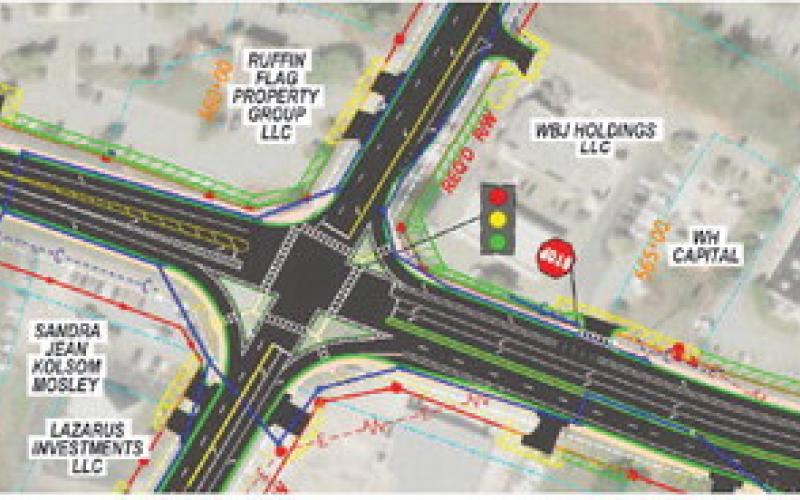 No changes planned for the intersection of Harmony and Phoenix Roads on Hwy 44. A local opposition group would like to see DOT change its mind and put a Roundabout at this location. GEORGIA DOT