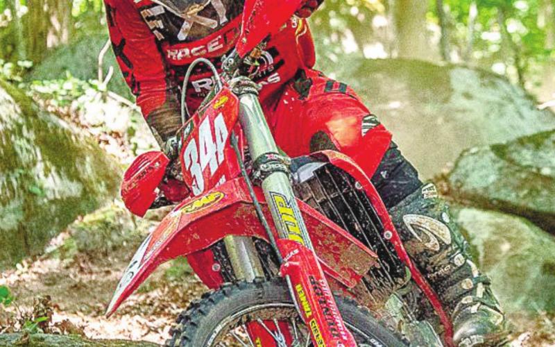 Grant Baylor got his first win of the season in Greene County at the Cherokee National Enduro. CONTRIBUTED