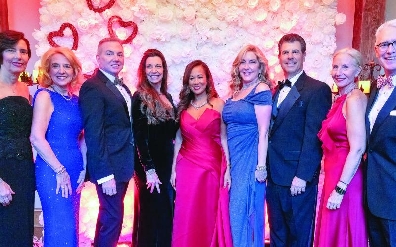The Heart and Soul Gala Committee included (l-r): Patty Dailey, Christa Hyatt, Tim Green, Lisa Tubbs, Riezl Baker, Elizabeth Davis, Chuck Shaheen, Susan Helmrath, and Chris Helmrath. CONTRIBUTED
