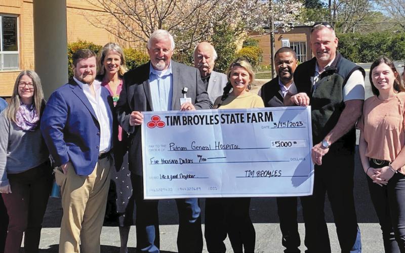 L-R: Pam Douglas, Glenda Ridley, Candace Pennington, Wil Haley, Tracy Stickley, Alan Horton, Billy Webster, Katherine-Hope Broyles, Brandon Griffin, Tim Broyles, Holly Carr, Nadia Graveran, and Allie Lane. CONTIRBUTED