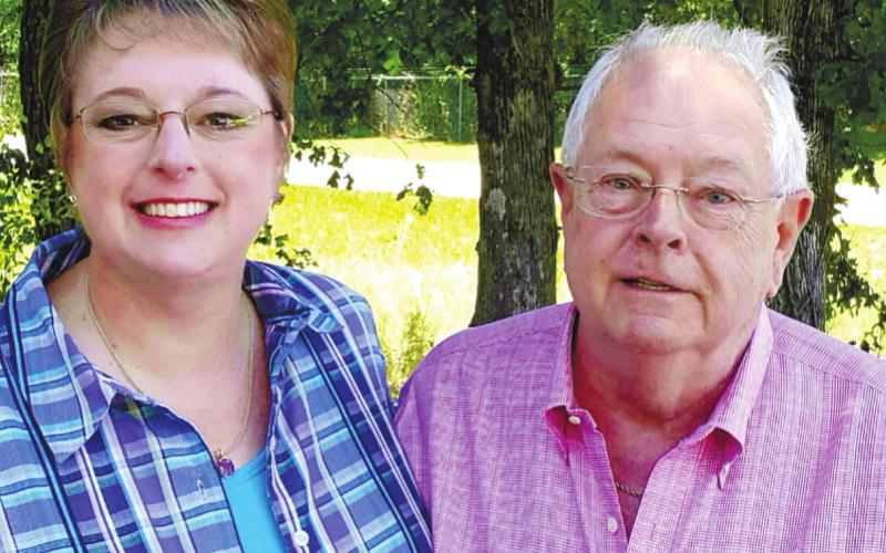 Kim Hersh and her dad, “Mr. Ken” Hersh, who founded Deer Run Florist. CONTRIBUTED