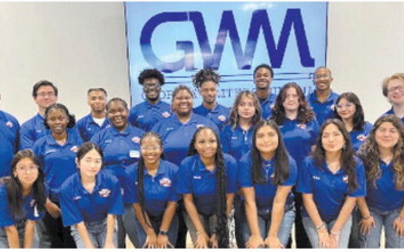 The Georgia Writers Museum junior board is comprised of Putnam County High School Service Leadership students. CONTRIBUTED