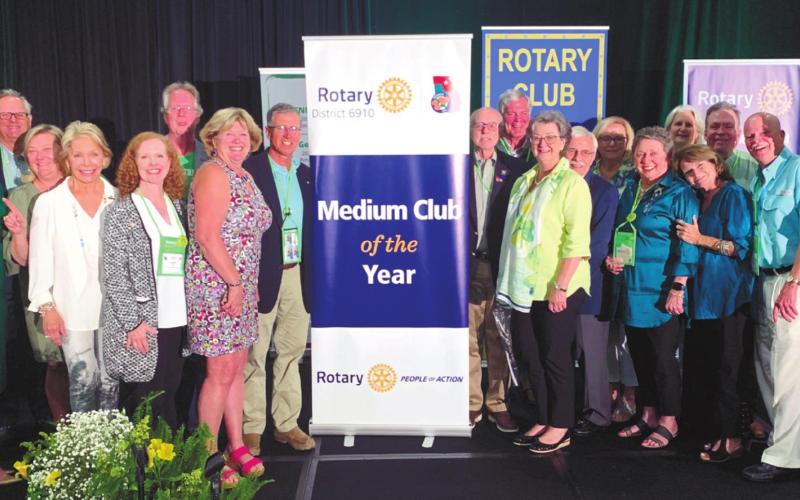 Rotary Club of Greene and Putnam Counties wins Club of the Year Award for the fifth consecutive year. CONTRIBUTED