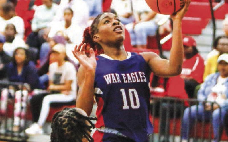 Putnam County sophomore Journey Waller was named to the All-Region first team. LANCE MCCURLEY/Staff