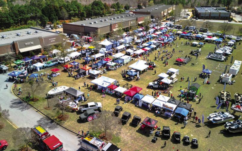 Last year’s Big Event was held at the business mall on Linger Longer Road opposite Publix, but will be moved to a new home this year at Lake Oconee Church, 1101 Village Park Dr., Greensboro. CONTRIBUTED