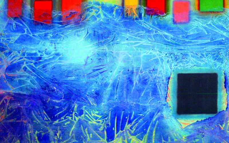 The exhibit in MMCC’s Gallery 3, “Color Resonance: Gary Hudson in Full Hue,” will feature several large color works by artist Gary Hudson. CONTRIBUTED