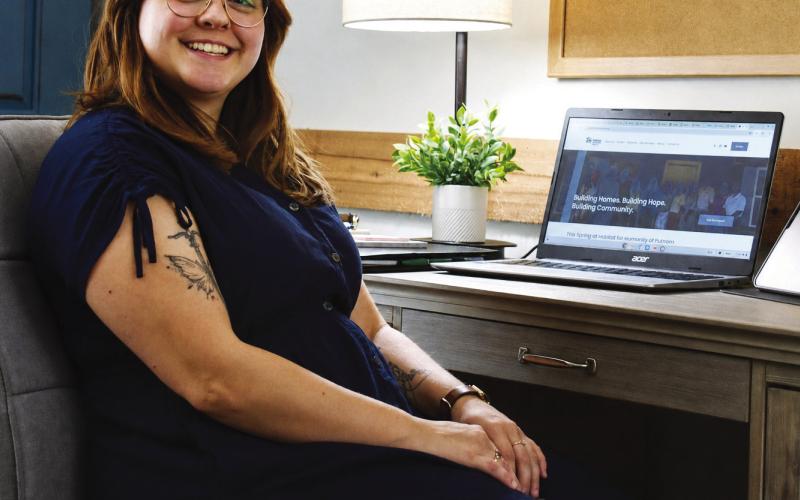 Putnam County’s own Trinity Carter said she’s excited and happy about landing her first career position at home with Habitat for Humanity of Putnam as its new public relations and marketing representative.