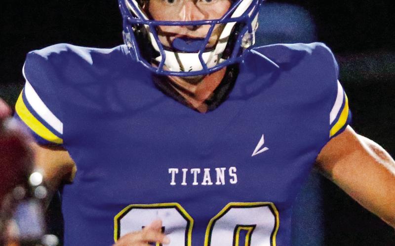 Jon Harris Funderburke is one of several seniors for LOA who will play a key role on both sides of the ball. LANCE McCURLEY/Staff