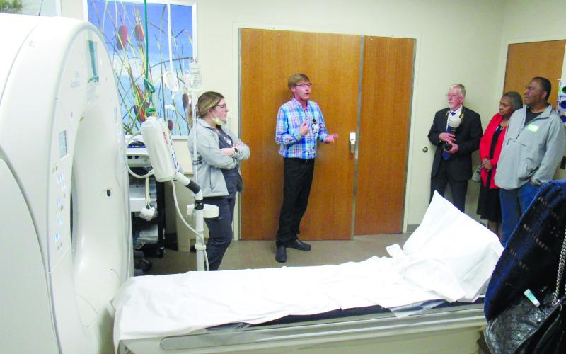 The new 640 slice CT Scanner can scan a person’s body in one minute and the heart in only one beat.