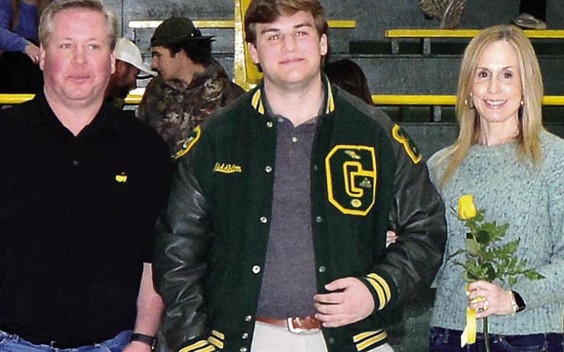 Accompanied by his parents, Kelly and Brian, Tyler Middleton was a wrestler for five years at Gatewood, where he served as team captain and was named best wrestler in his weight class four times. Tyler will attend Georgia College &amp;amp; State University to earn a degree in marketing. IAN TOCHER/Staff