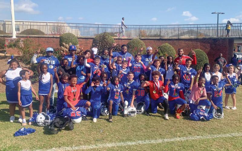 7/8 Putnam Silver-Williams defeated Morgan County-Black 20-6. CONTRIBUTED