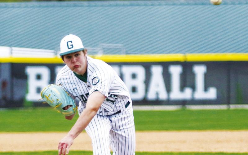 Gatewood freshman Lawson Moore on the mound during a recent game against Brentwood.