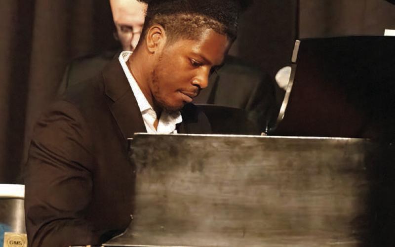 Nathanial Smith on piano for The Jazz Legacy Project.