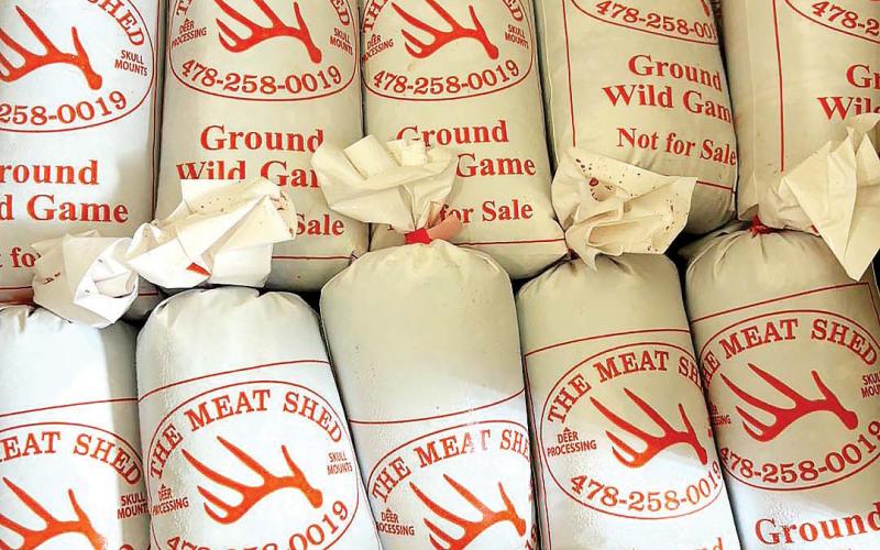 Donated deer meat processed at The Meat Shed on New Phoenix Road in Eatonton was later distributed to nearby food banks. CONTRIBUTED