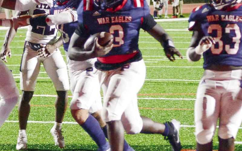 Rashod Daniel (3) had a big night against Towers last week and should figure prominently again this Friday at Lamar County. IAN TOCHER/Staff