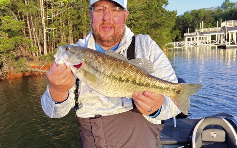 Me with a nice Lanier Spot caught on the Cast OG. CONTRIBUTED