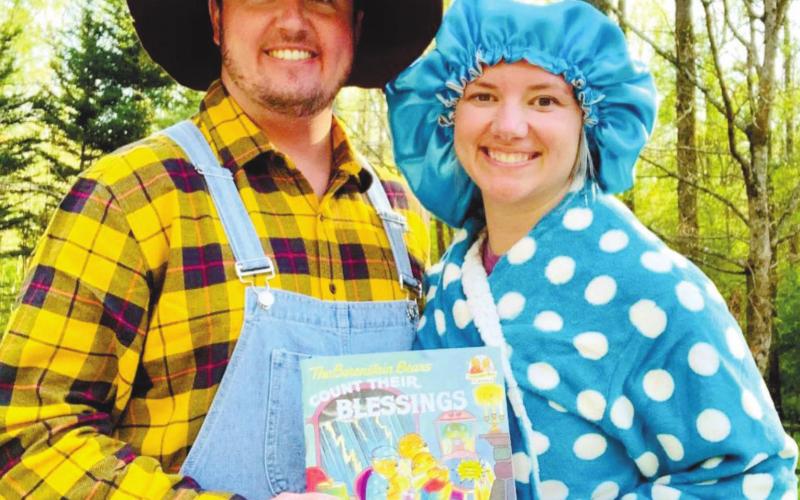Trevor and Pelar Addison as Papa and Mama from the Berenstein Bears. CONTRIBUTED