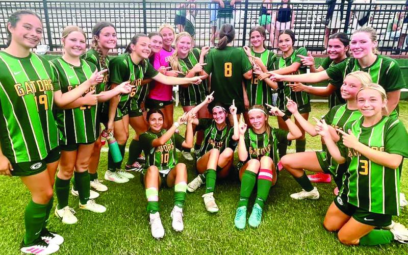 The Lady Gators are Elite Eight bound after defeating Covenant Academy of Macon 8-0 on Friday, May 9. CONTRIBUTED