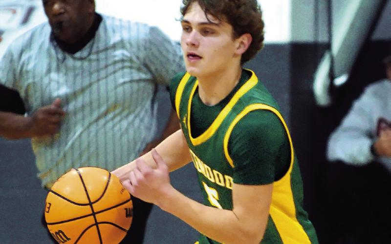 Sophomore Harrison Harper has contributed a few points for the Gators in most games so far this season. IAN TOCHER/Staff