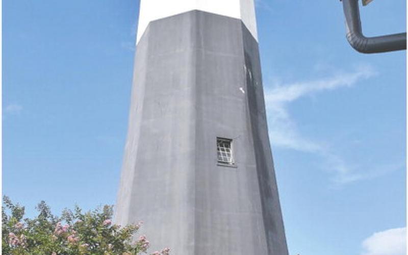 Eatonton Troop 60516 visits the historic Tybee Island lighthouse. LENA HENSLEY/Staff