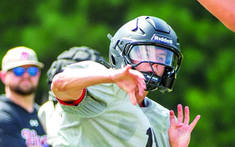 Junior Gunner Braswell is expected to take the majority of the snaps under center for the Bulldogs. SKYLA MORRIS/Staff