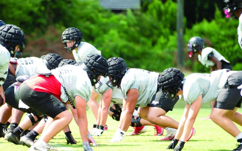 Morgan County’s offensive and defensive lines will be key to the Bulldogs’ success this season, with both groups expected to set the tone in the trenches. SKYLA MORRIS/Staff