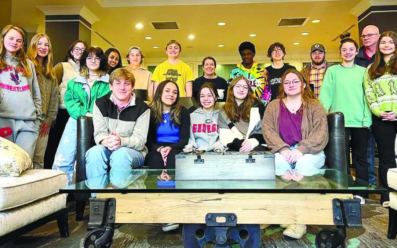 The Putnam County High School Beta Club had a good outing in Savannah last month in the statewide competition. CONTRIBUTED
