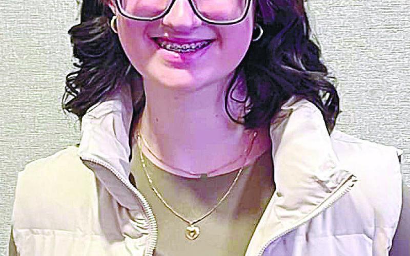Addie Grace Usury was runner-up in Senior Poetry. CONTRIBUTED