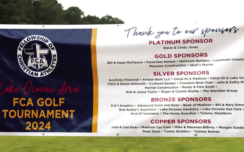 Lake Oconee FCA holds 2nd annual golf tourney