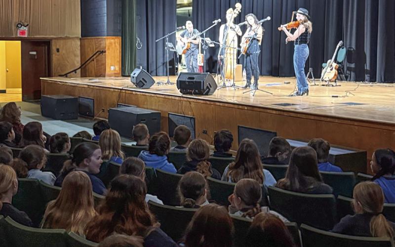 Live performances represent a big part of Oconee Performing Arts Society’s commitment to exposing local students to world-class entertainment experiences. CONTRIBUTED