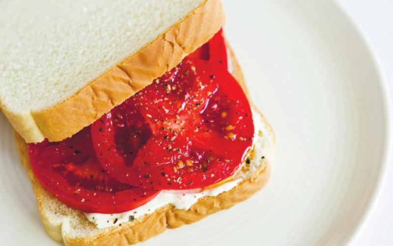 The tomato sandwich
