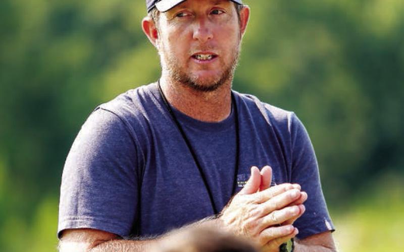 Putnam County head coach Joel Harvin enters his fourth season at the helm. LANCE McCURLEY/Staff