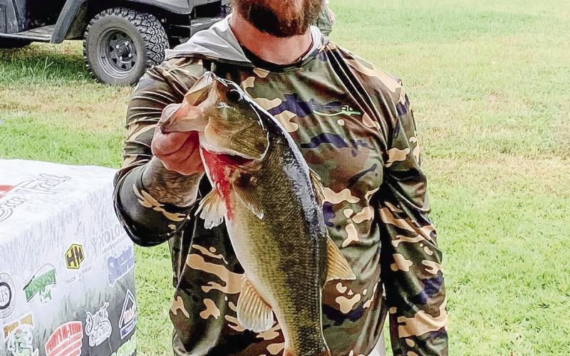 Tommy Tarrer captured Big Fish honors with a bass weighing 4.73 pounds. CONTRIBUTED