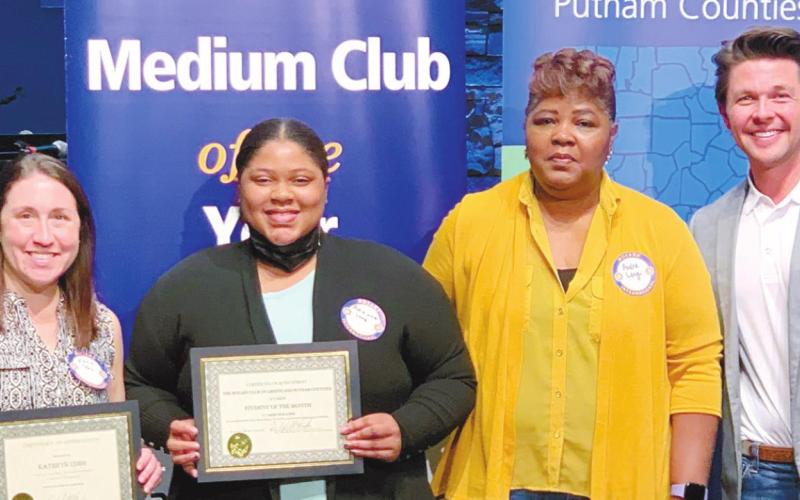 Lake Oconee Academy Student of the Month, Arie’una Long. CONTRIBUTED