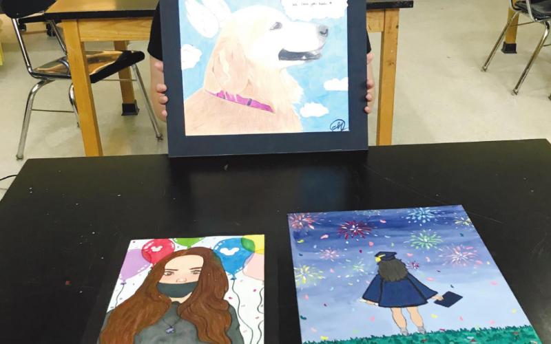 Twelfth grader Madilyn DeBiasi