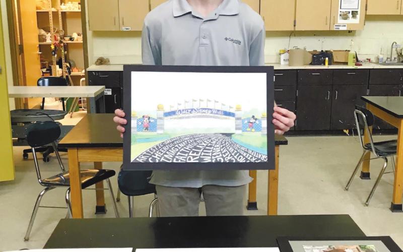 Twelfth grader William Dietrich