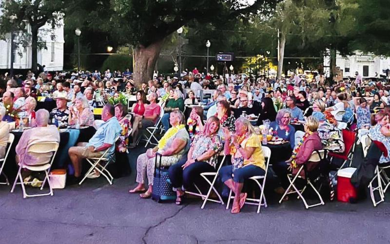 Outdoor concerts at The Plaza Arts Center typically draw large crowds. (CONTRIBUTED)